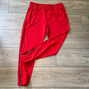 ZYIA Red Track Pants Sz M